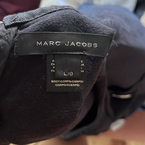 Marc Jacobs Mickey Mouse Denim Short Sleeve Dress Large - Picture 8 of 8